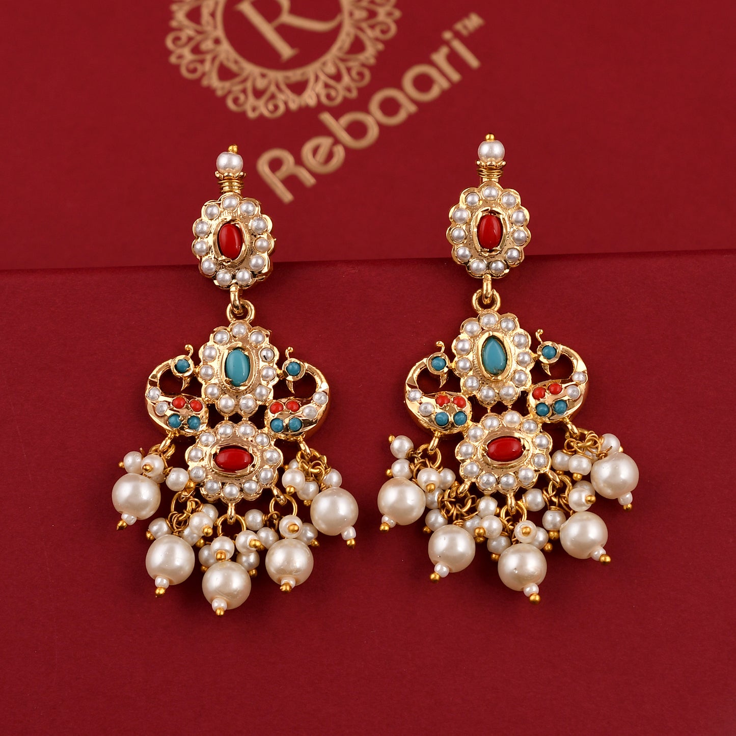 Elegant Gold Plated Jadaau Necklace Set