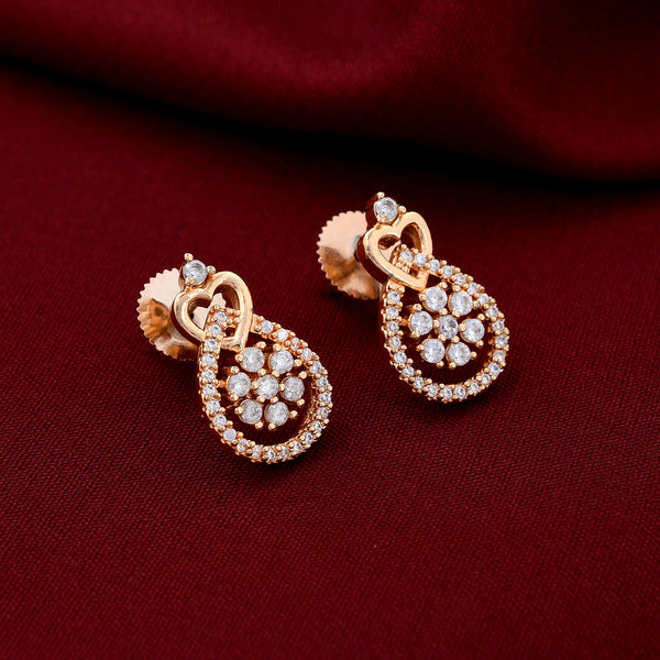 Fancy Teardrop Diamond Earrings