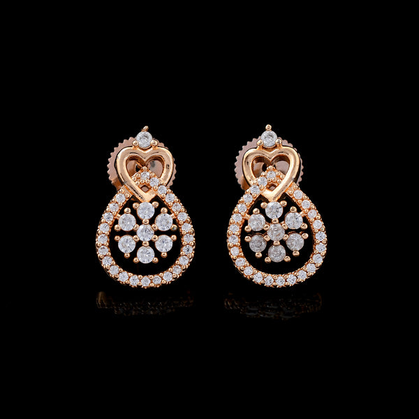 Fancy Teardrop Diamond Earrings