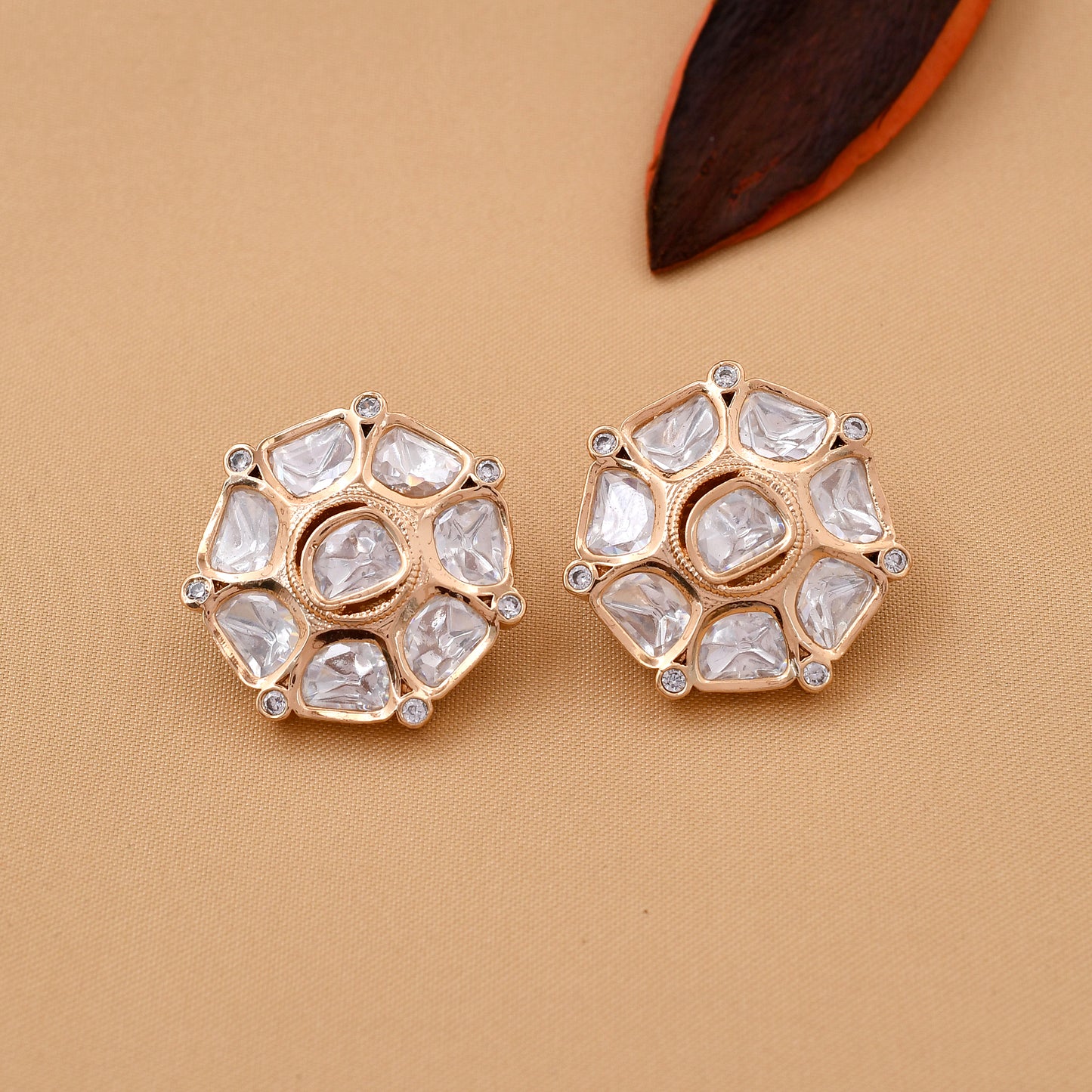 KUNDAN POLKI NECKLACE SET