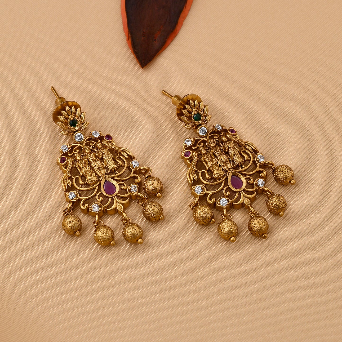 Ram Darbar Antique Necklace Set
