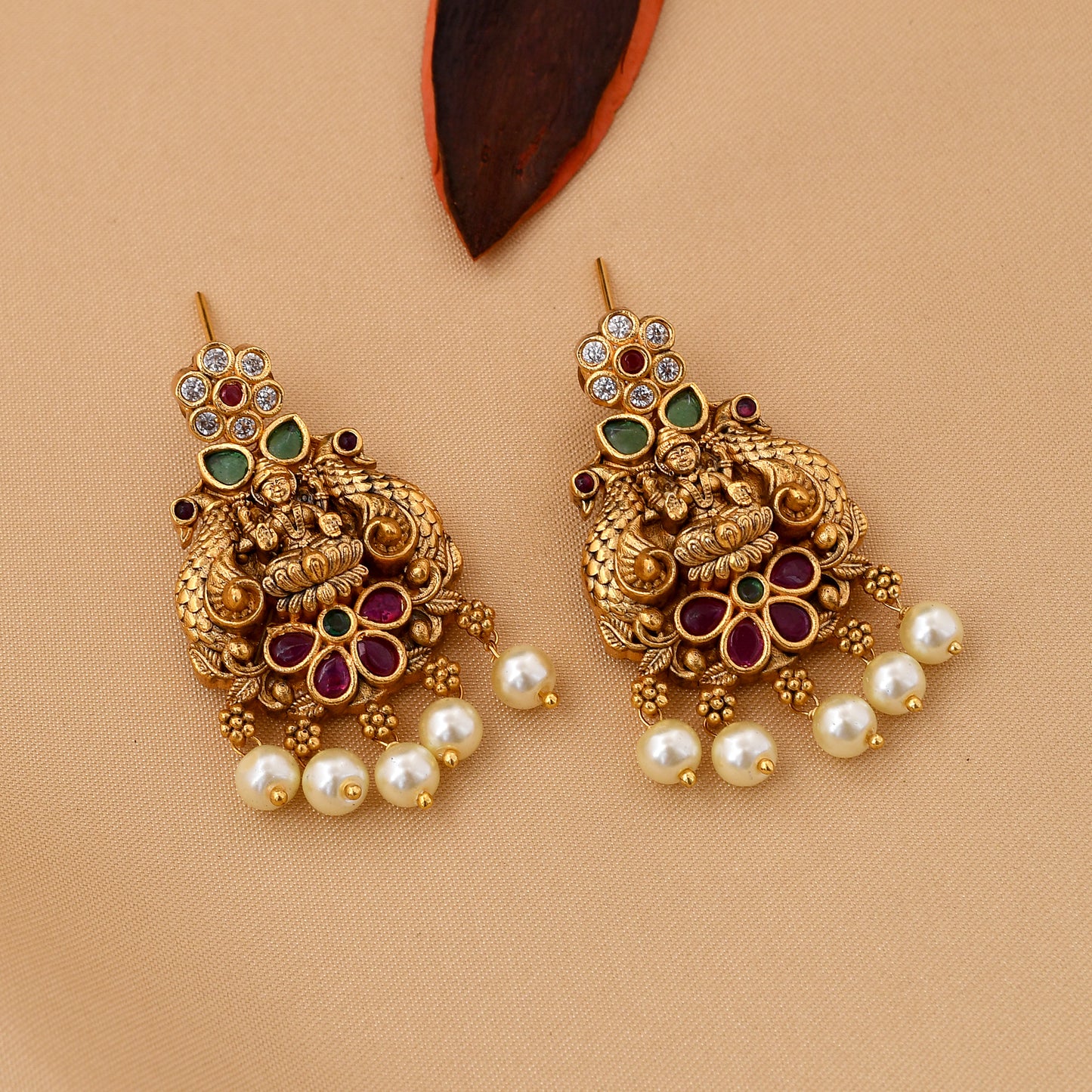 South Indian Antique Necklace Set