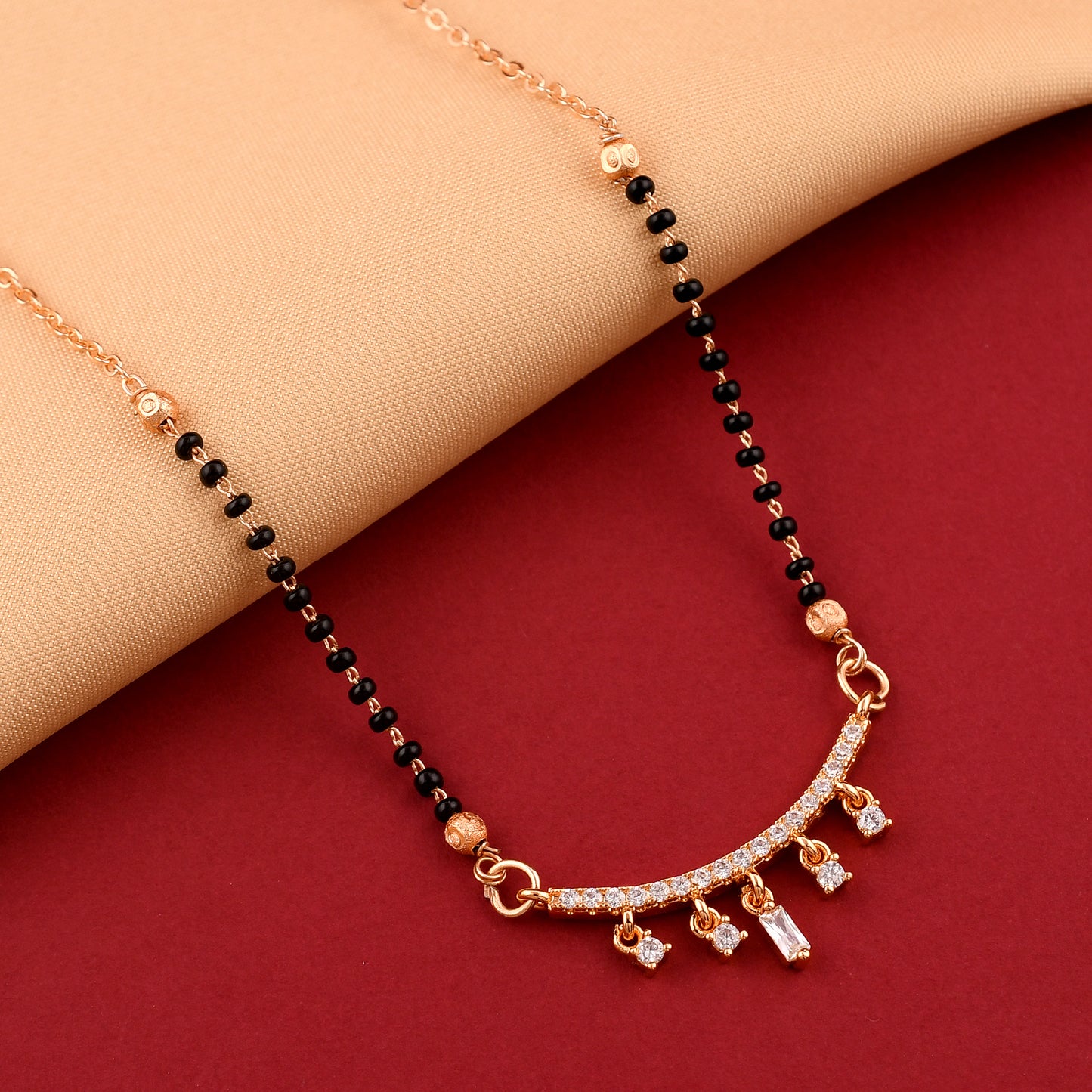 Stylish Zircon Mangalsutra