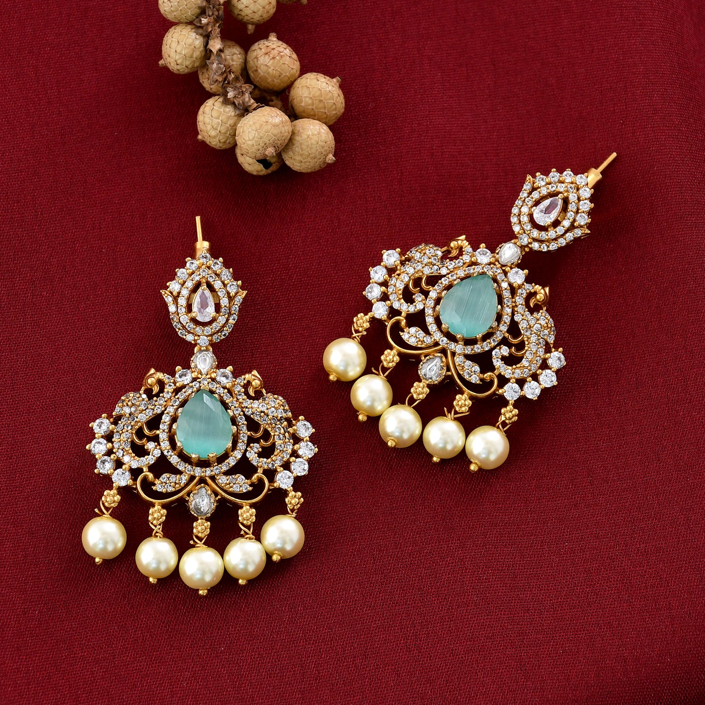 Designer Victorian Earrings