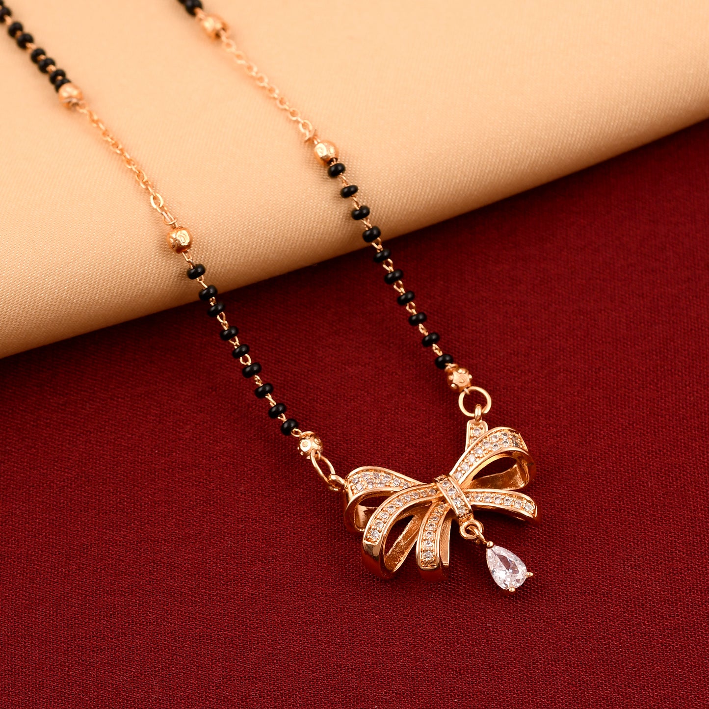 Exclusive Daily Wear Zircon Mangalsutra