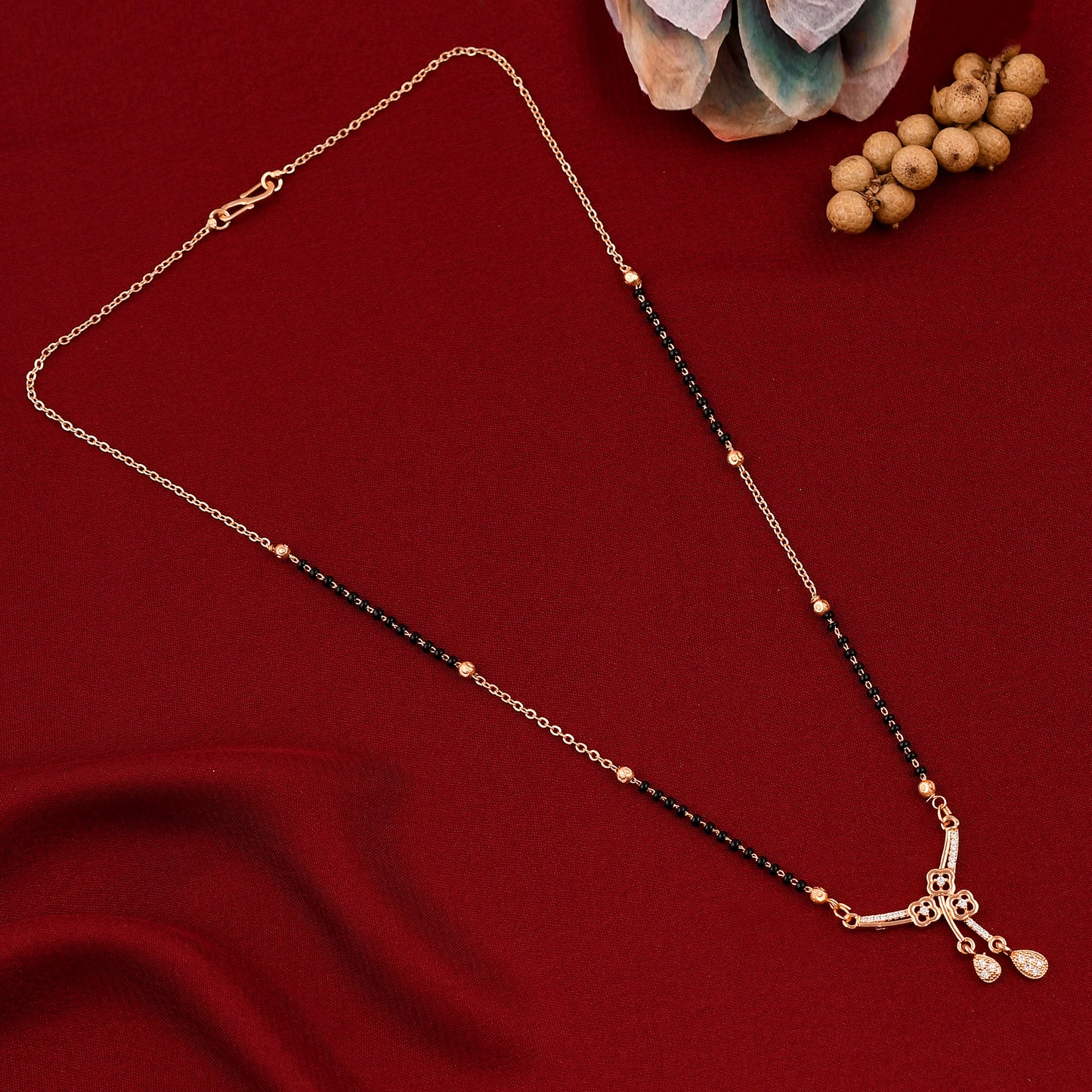 Designer Daily Wear Zircon Mangalsutra