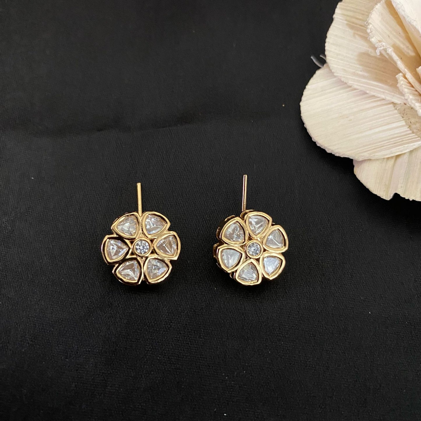 Kundan Polki Pendant Set