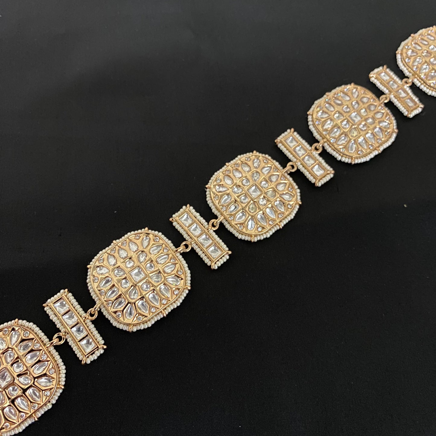 Squire Design Kundan Polki Shishfool