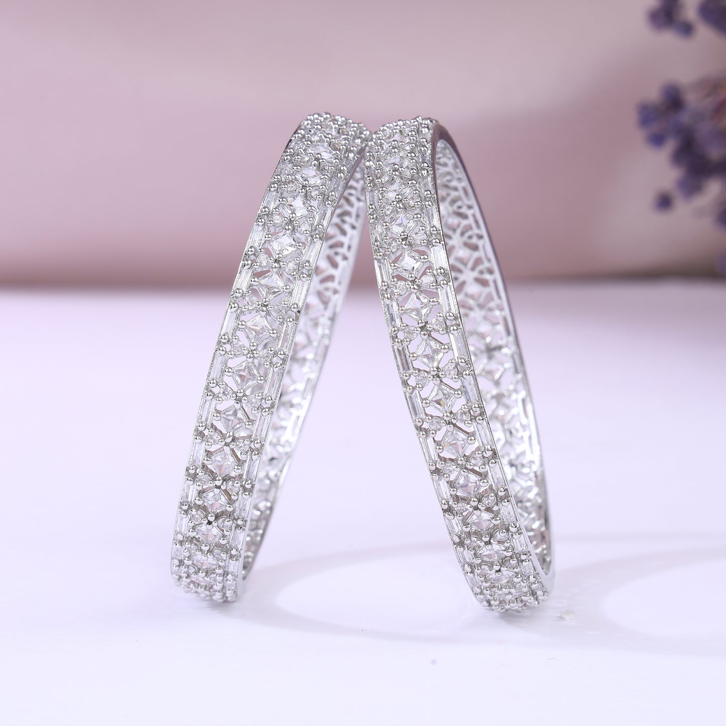 Zircon Bangle Set