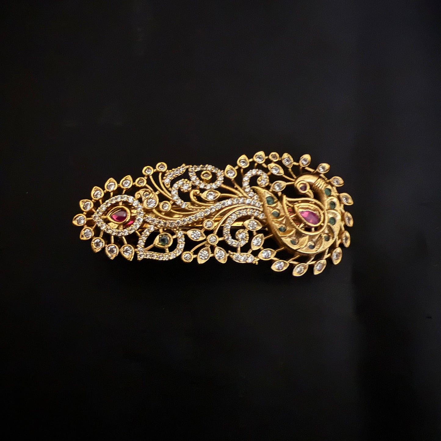 Premium Quality Peacock Hair Clip