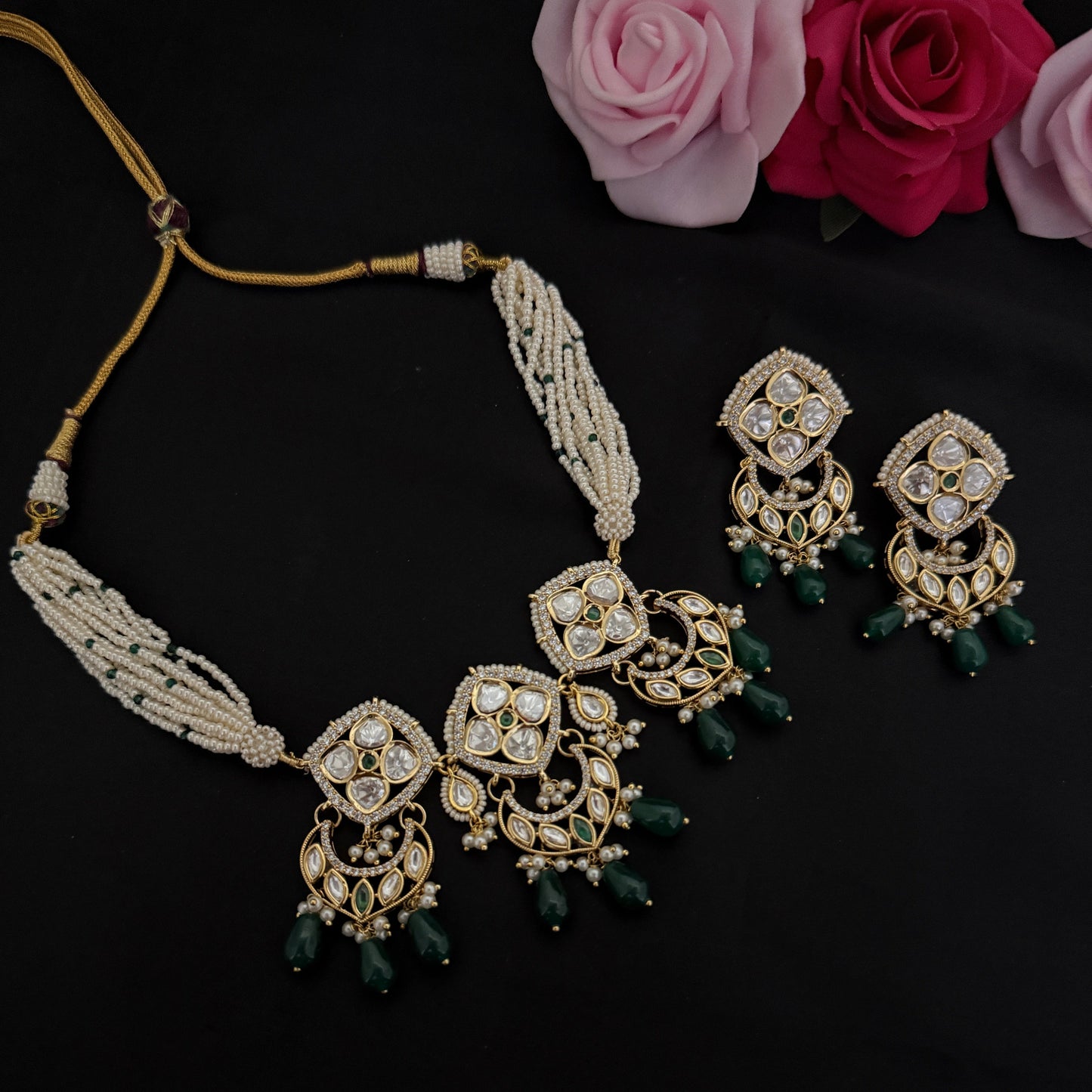 Kundan Polki Choker Set