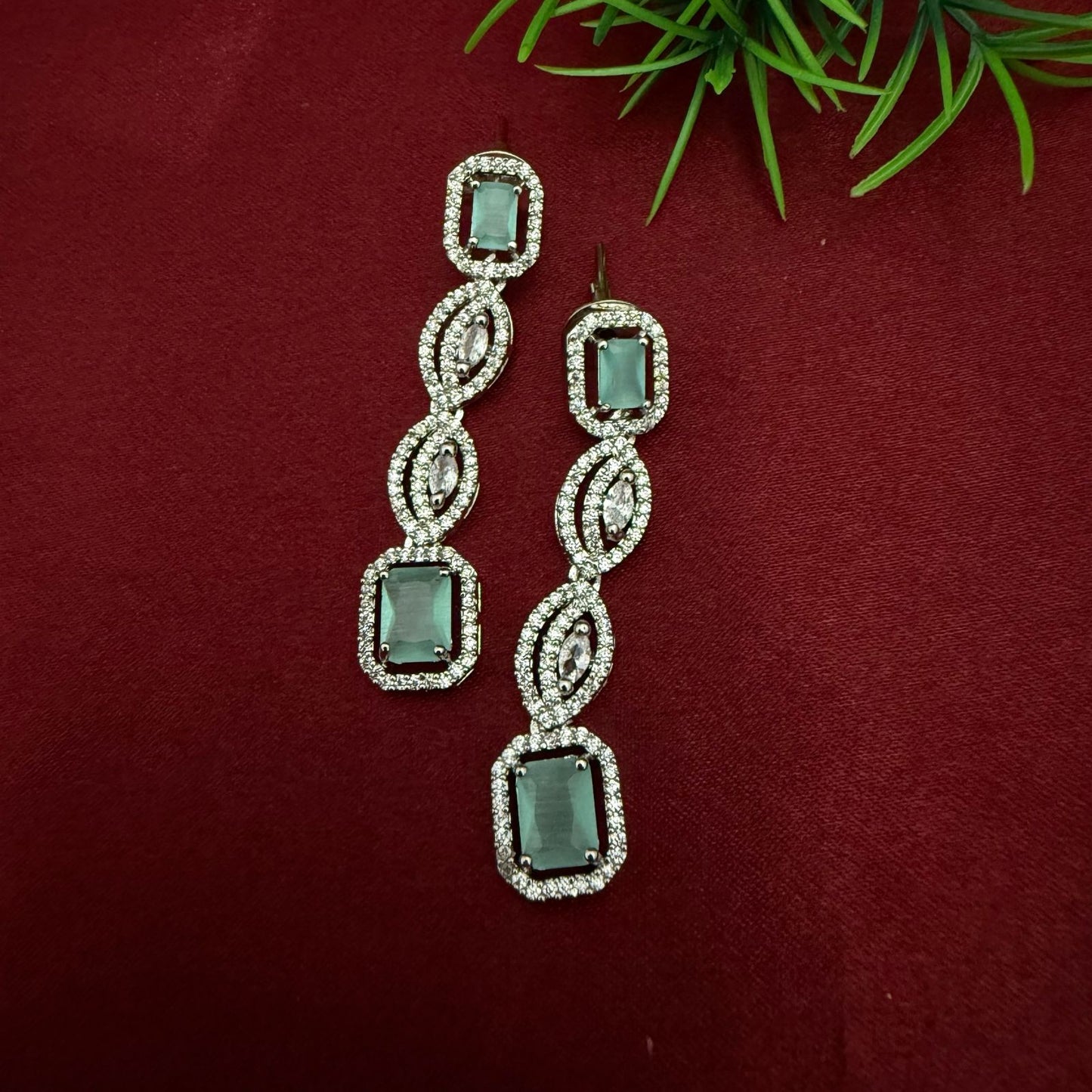 American Diamond Necklace Set