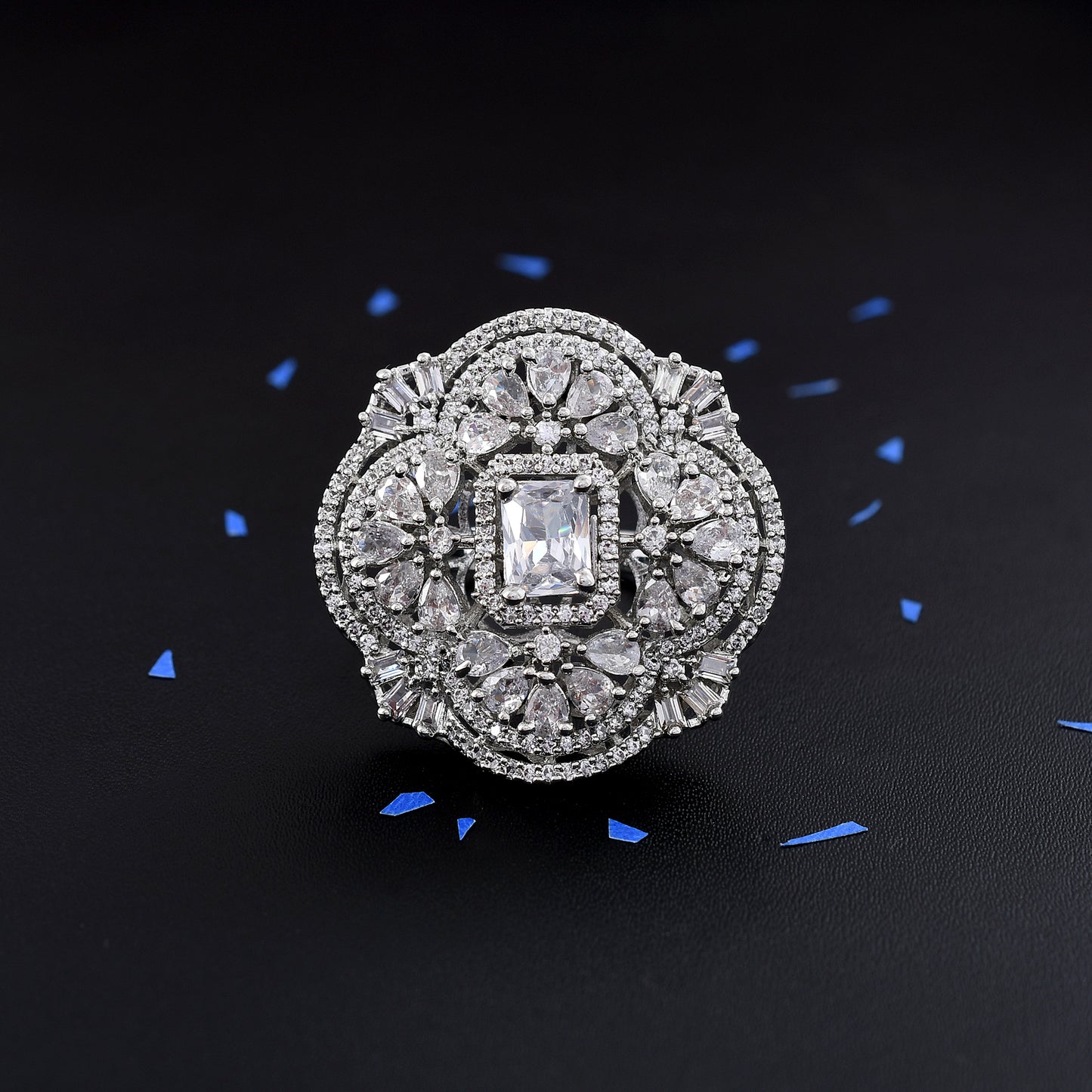 Elegant Zirconia Rings