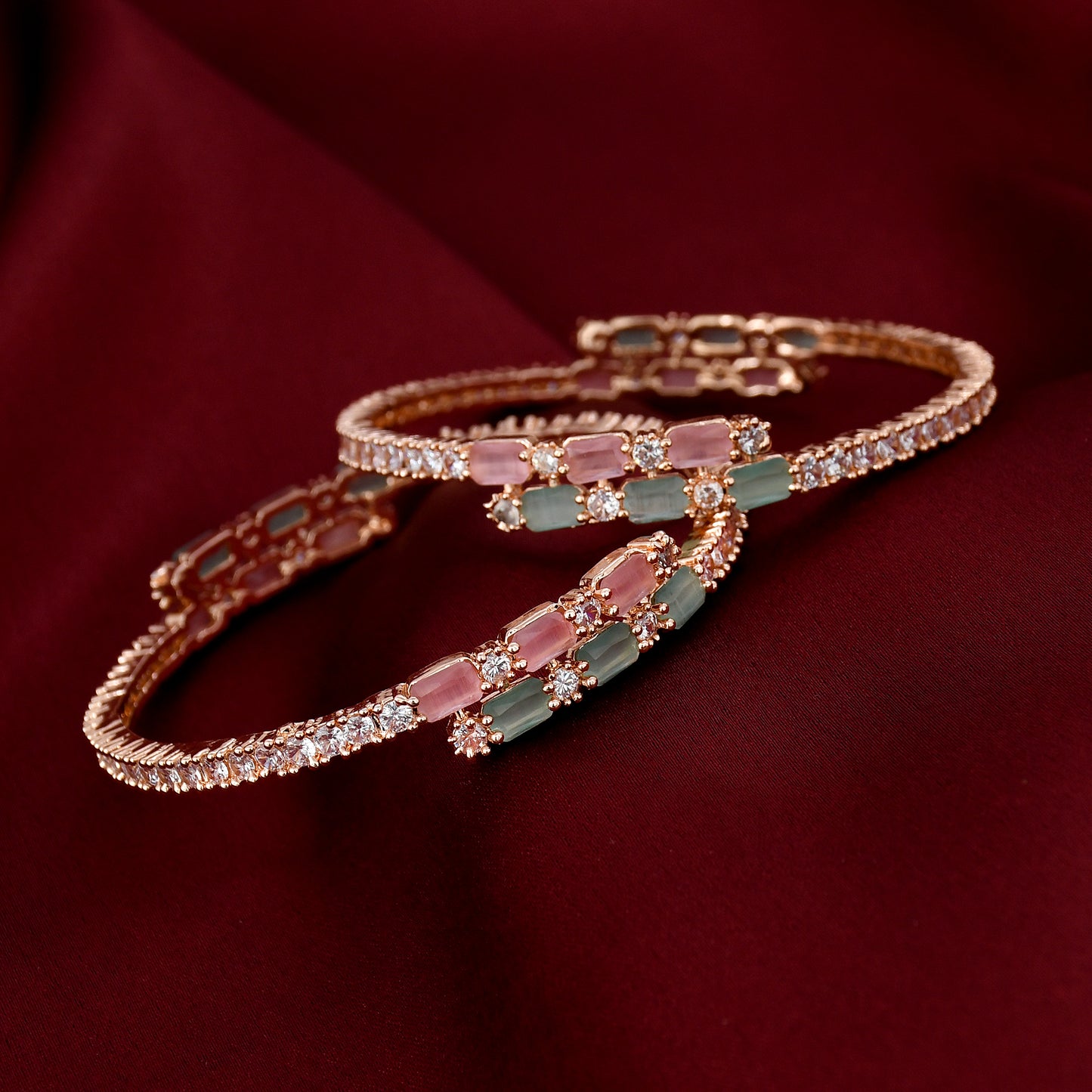 Unique Diamond Bangles