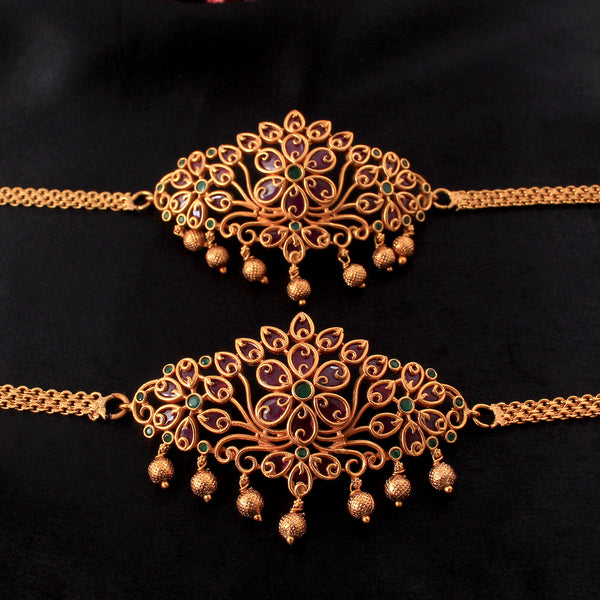Antique Gold Plated Bajuband