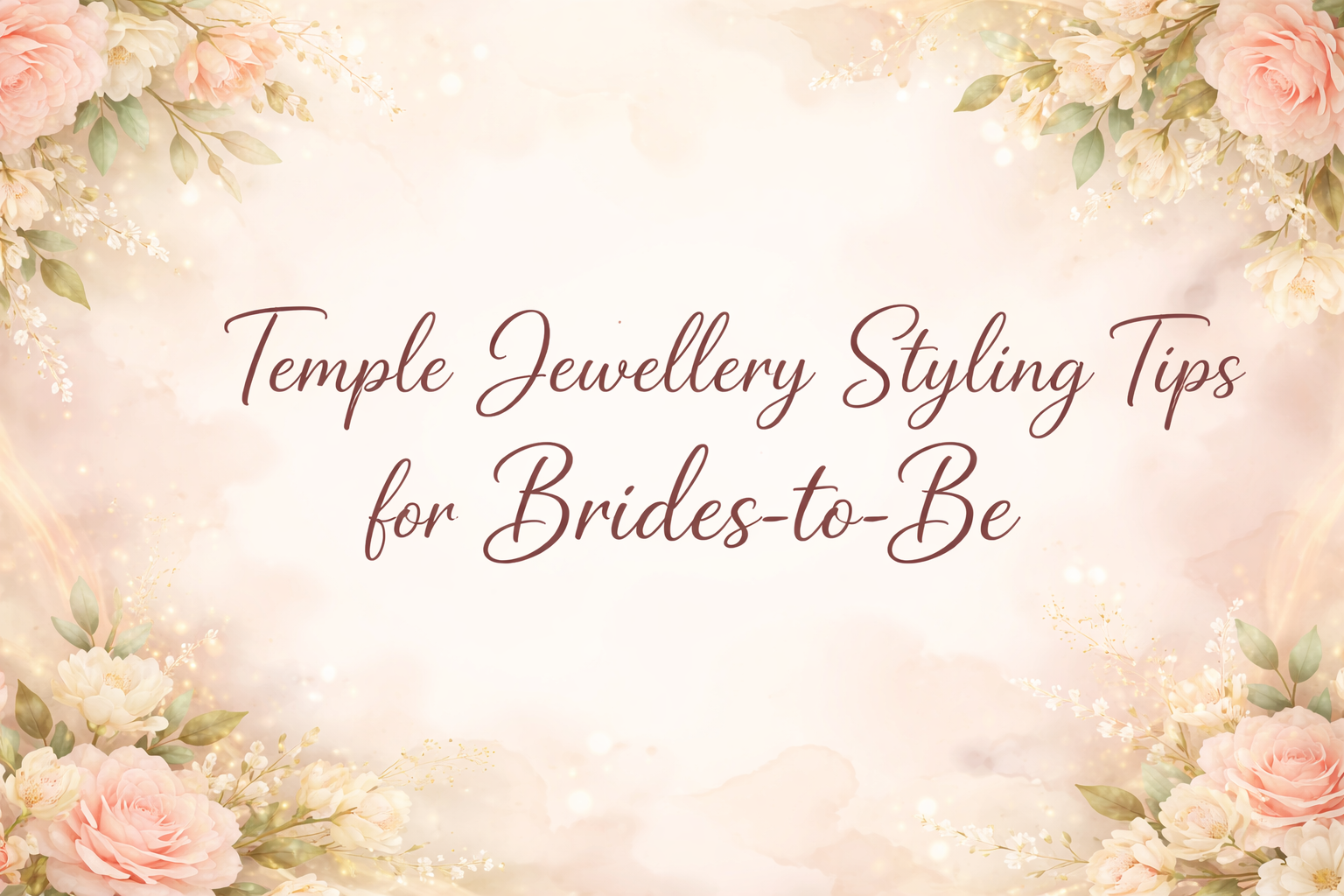 Temple Jewellery Styling Tips for Brides-to-Be