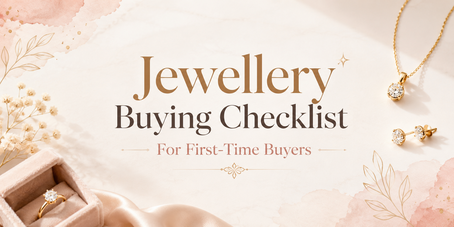Jewellery Buying Checklist For First-Time Buyers