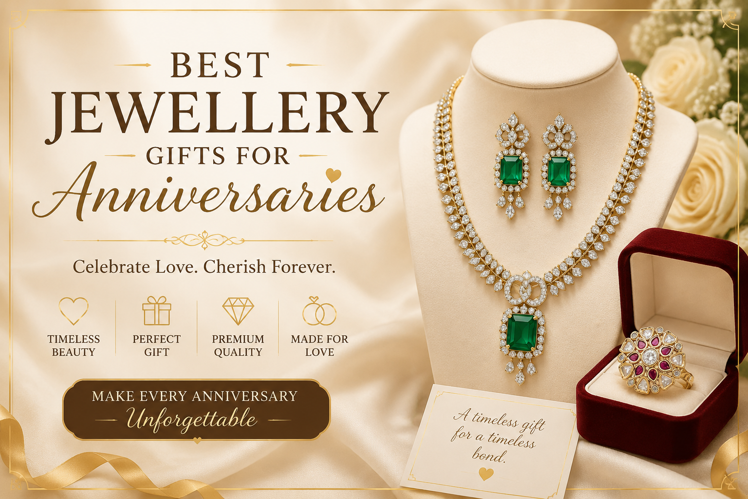 Best Jewellery Gifts For Anniversaries