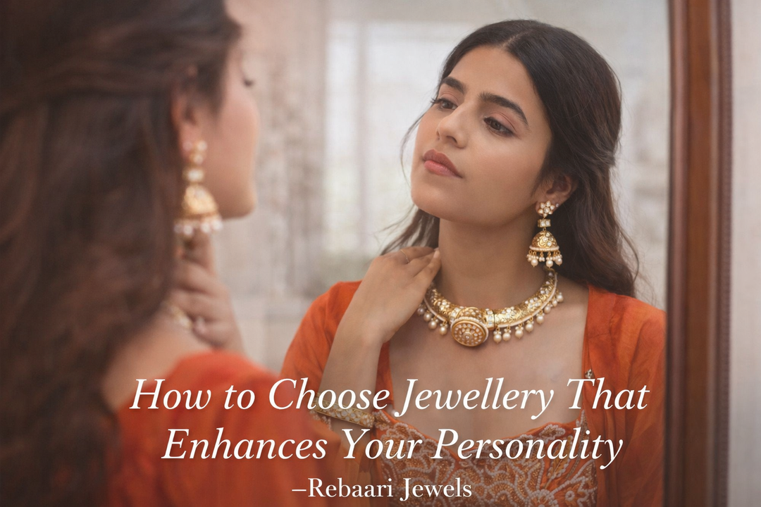 How to Choose Jewellery That Enhances Your Personality- Rebaari Jewels