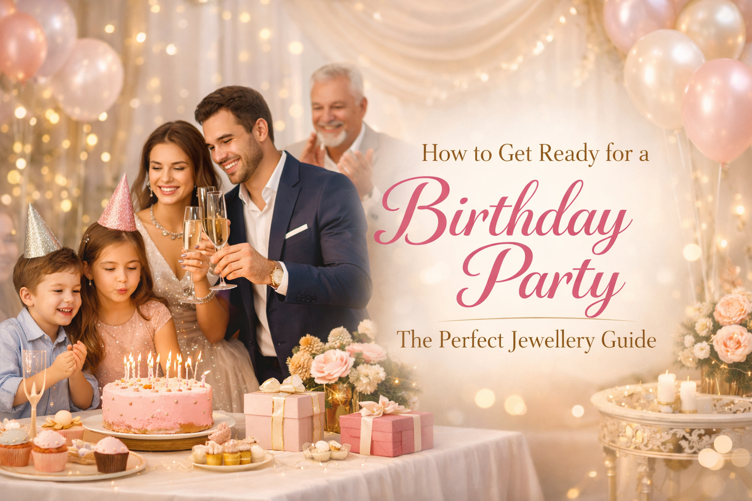 How to Get Ready for a Birthday Party: The Perfect Jewellery Guide
