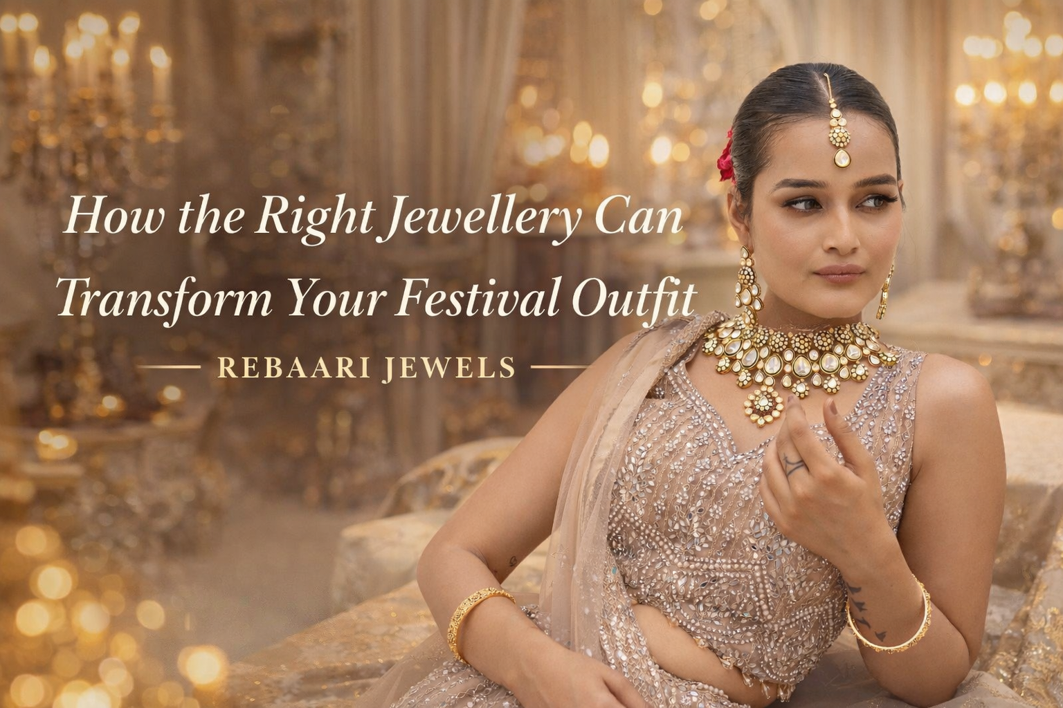 How the Right Jewellery Can Transform Your Festival Outfit- Rebaari Jewels