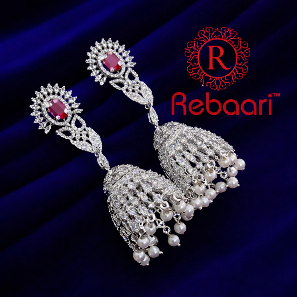 Types of Jhumkas Earrings Designs: A Glance at India's Rich Heritage with Rebaari