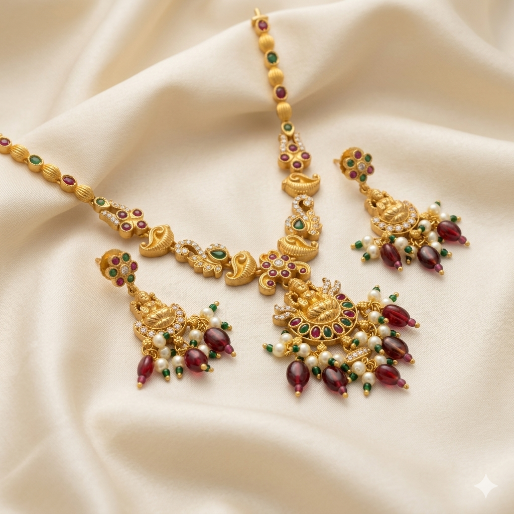 Temple Antique Necklace Set