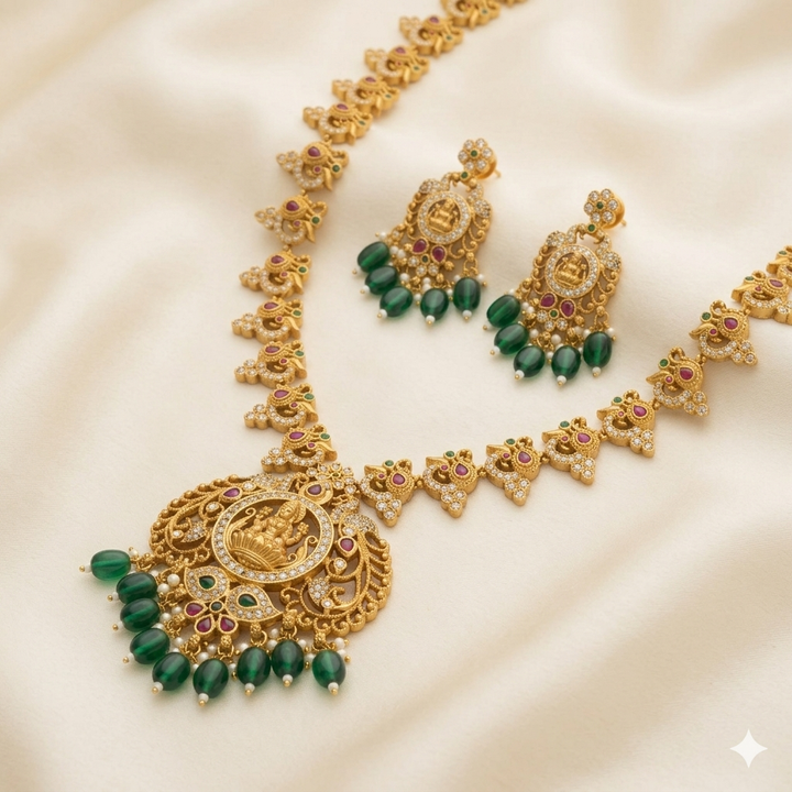 Long Antique Necklace Set