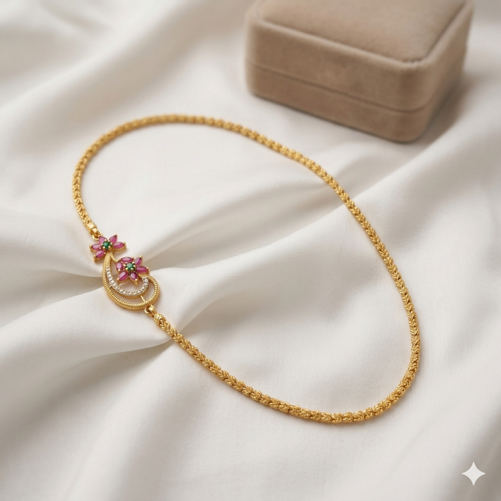 Antique Side Chain Pendant