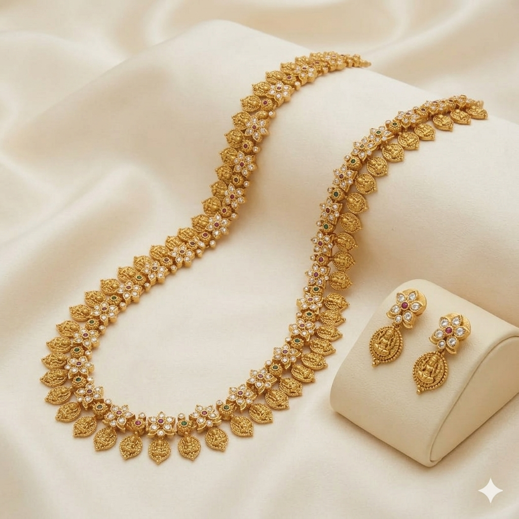Laxmi Antique Necklace Set