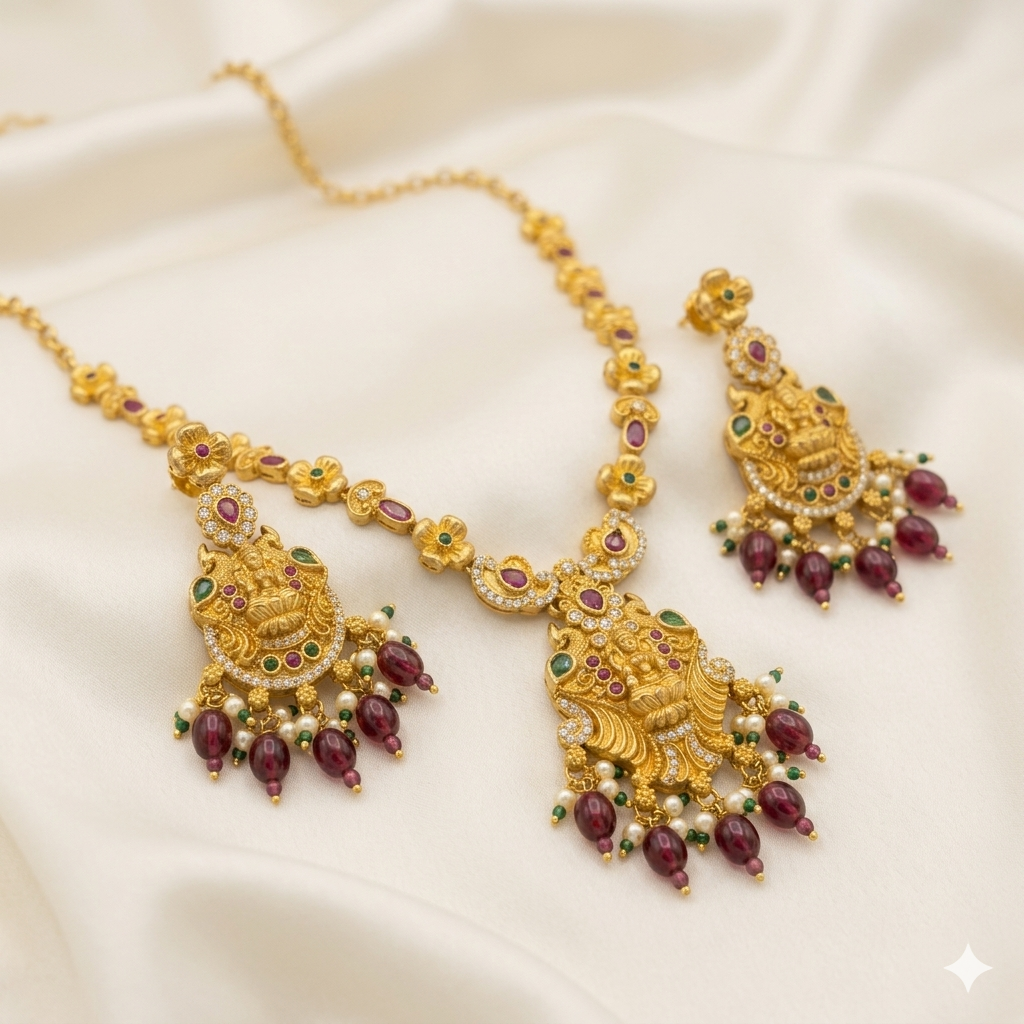 Laxmi Design Antique Necklace Set