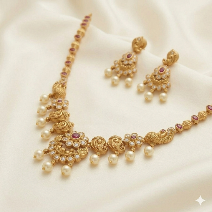 Temple Antique Necklace Set
