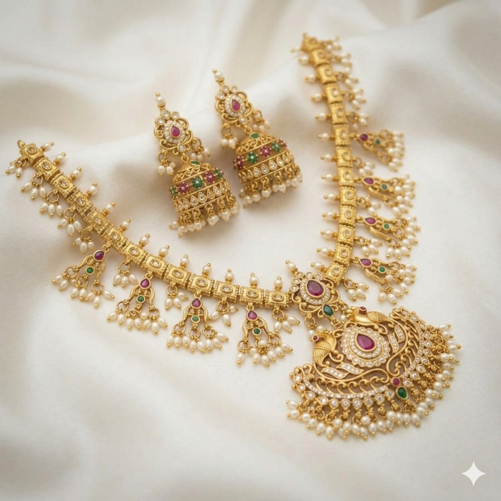 Round Shape Designer Trendy Necklace Set