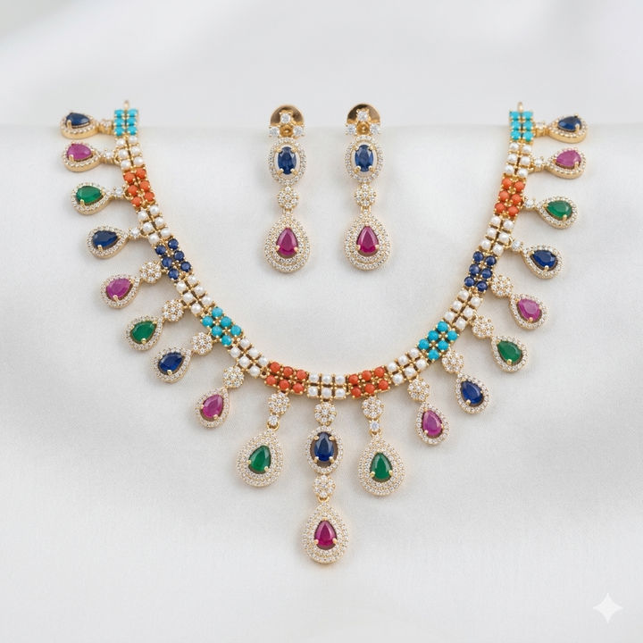 Pearl Set Necklace Set