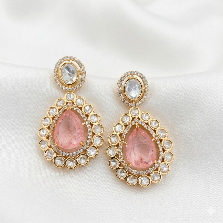 Kundan Polki Earrings