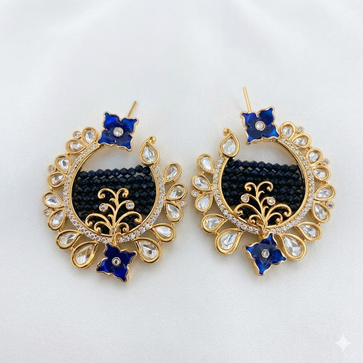 Exclusive Kundan Polki Earrings