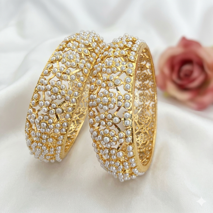 Jadau Designer Openable Bangles