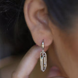 Millenia Drop 925 Sterling Silver Earring