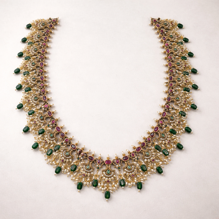 Long Antique Necklace Set