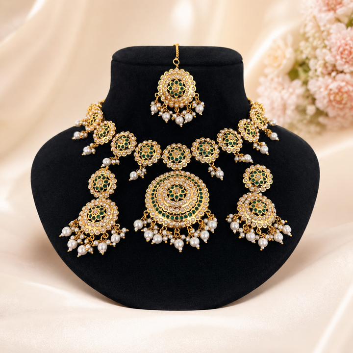 Designer Jadaau Necklace Set
