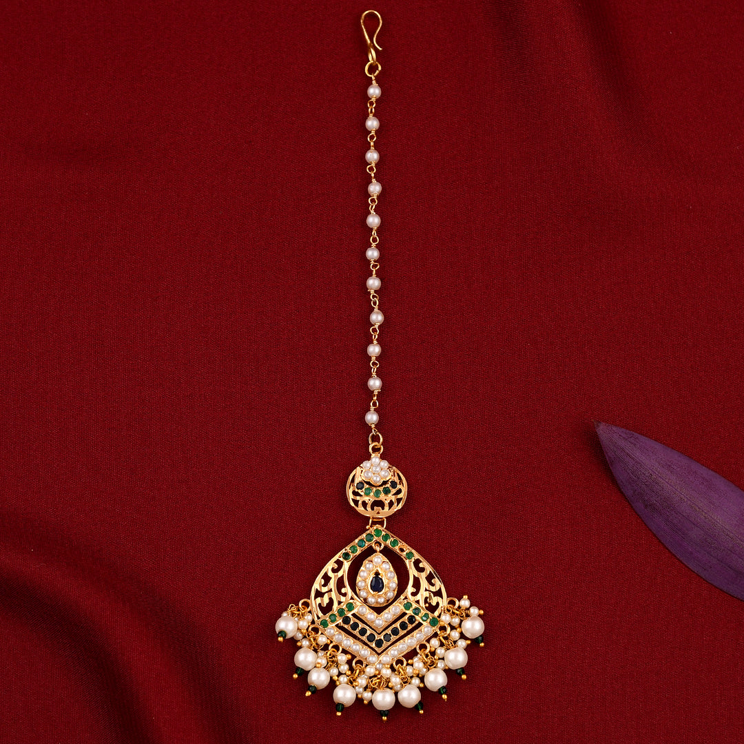 Jadaau Pearl Necklace Set