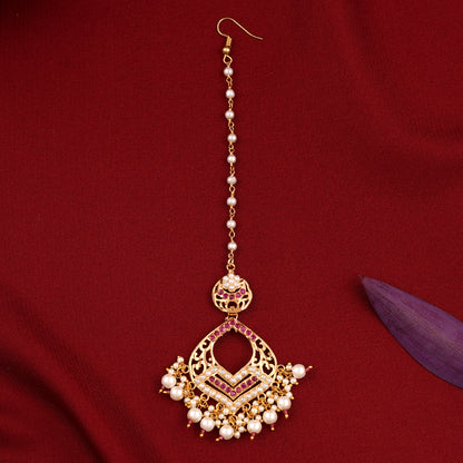 Jadaau Pearl Necklace Set