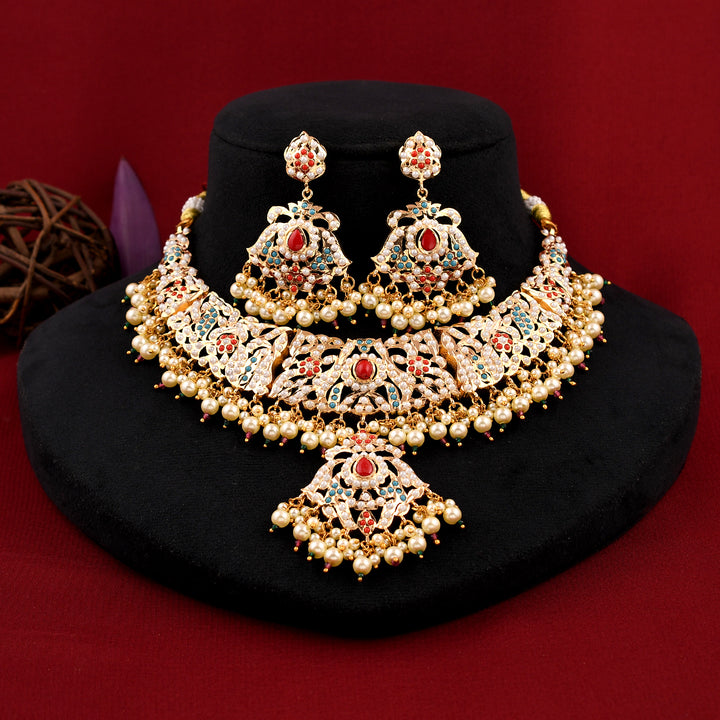 Designer Jadaau Necklace Set