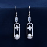 Drizzle Drop 925 Sterling Silver Earring