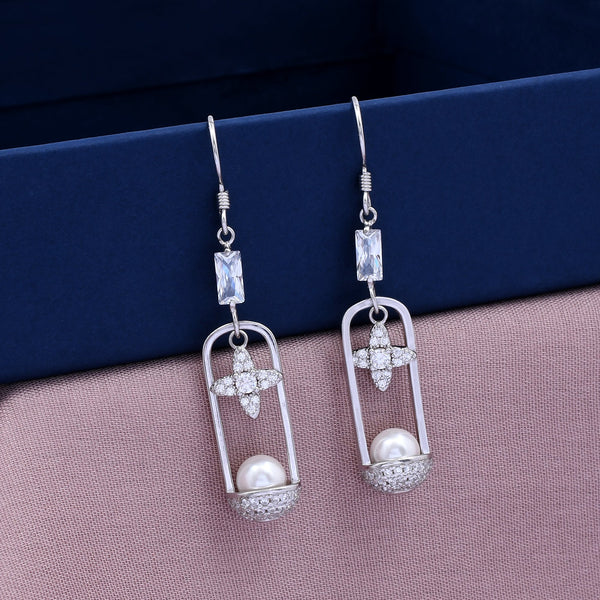 Drizzle Drop 925 Sterling Silver Earring