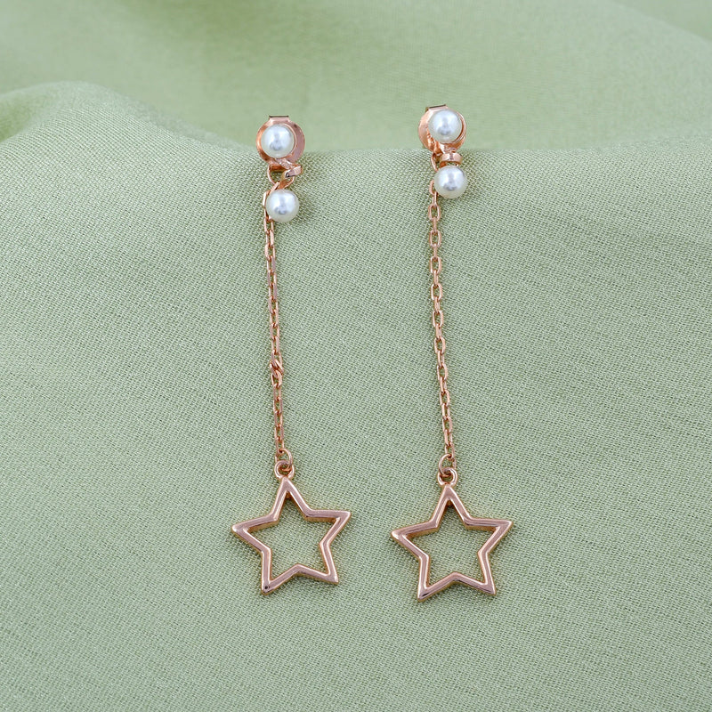 Star Shape 925 Sterling Silver Earring