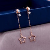 Star Shape 925 Sterling Silver Earring