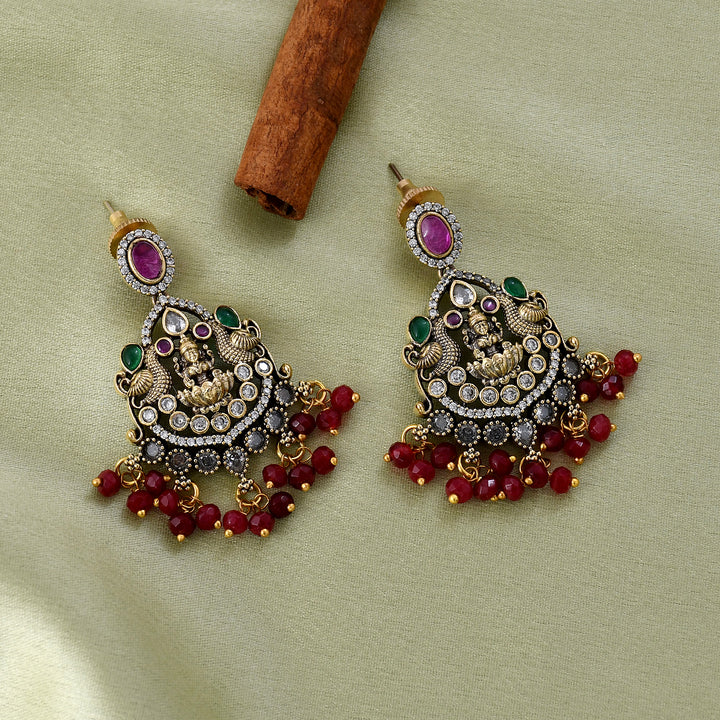 Temple Pendant Set With Victorian Polish