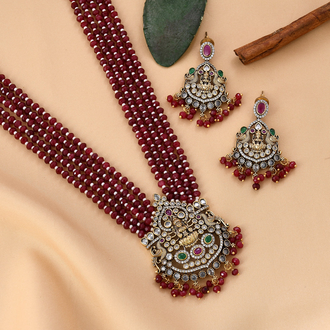 Temple Pendant Set With Victorian Polish