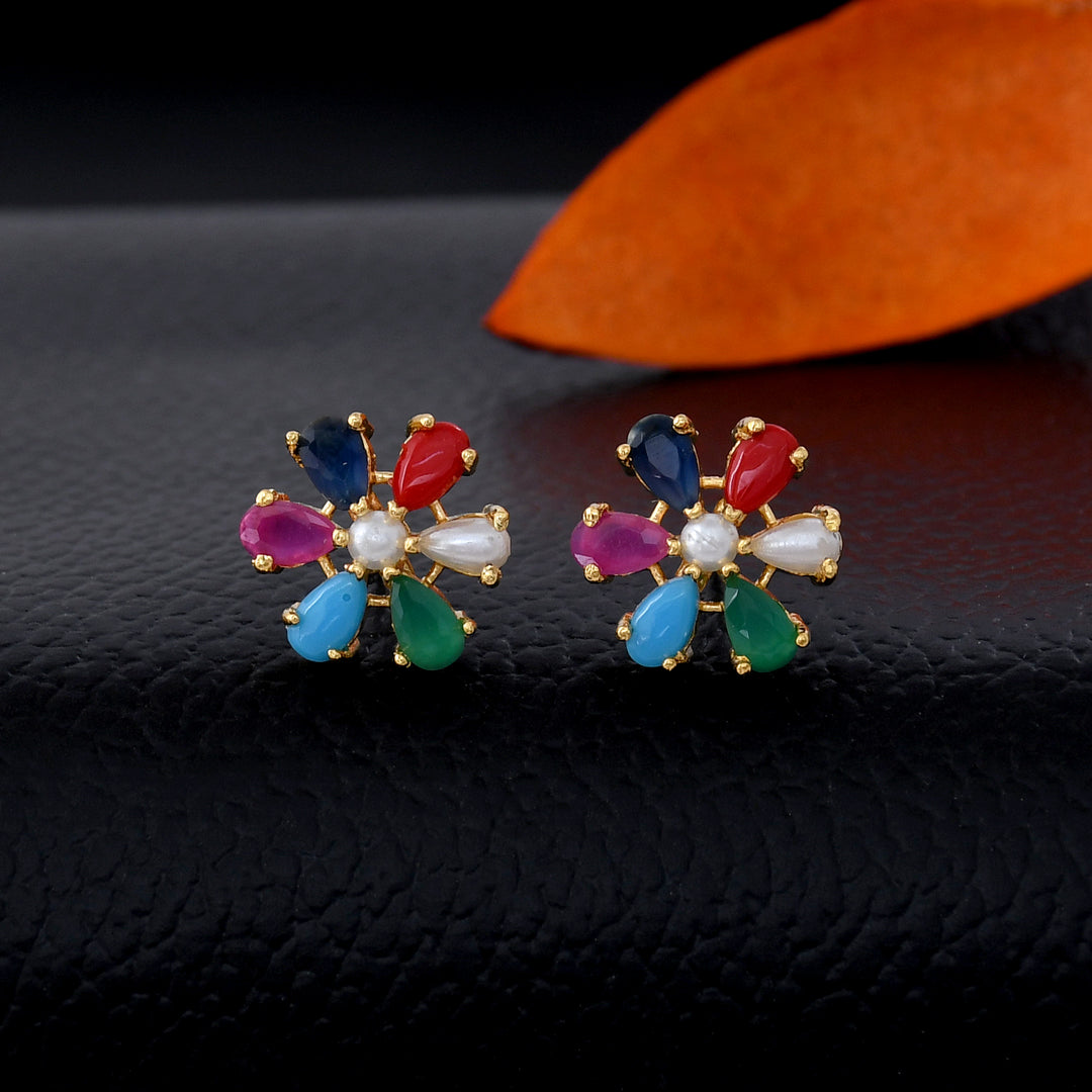 Light Weight Semi-Precious Studs
